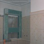 Процес сторительства ремонта в ванной комнате